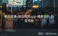 幕后故事-探花视频app-榜单分析-彩蛋揭秘