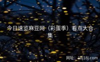 今日速览麻豆网（彩蛋季）看点大合集