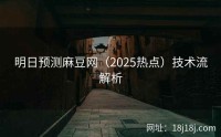 明日预测麻豆网（2025热点）技术流解析