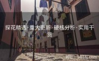 探花精选·重大更新·硬核分析·实用干货