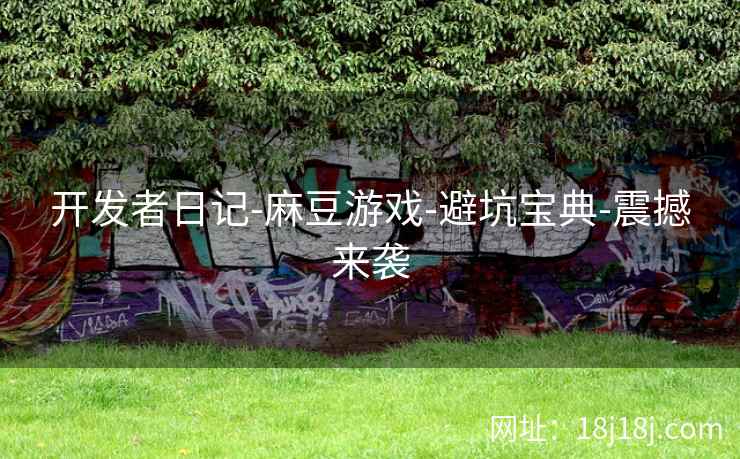 开发者日记-麻豆游戏-避坑宝典-震撼来袭