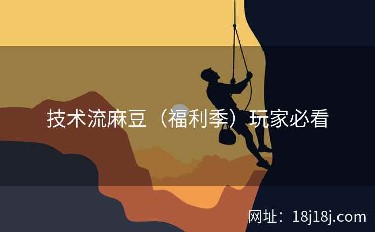 技术流麻豆（福利季）玩家必看