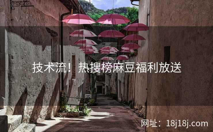 技术流！热搜榜麻豆福利放送