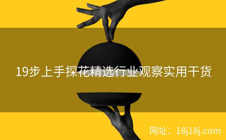 19步上手探花精选行业观察实用干货